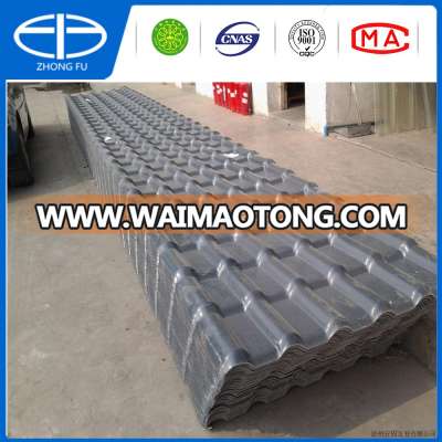 grey new building material ASA synthetic resin roof tiles,PVC roof sheets