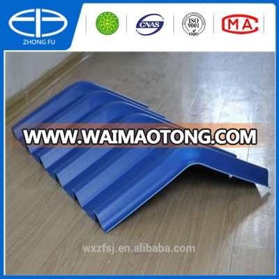 ocean blue impact-resistant and corrosion-resistant ASA synthetic resin roof tiles,PVC roof sheets