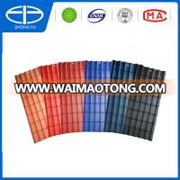 Spanish style plastic resin pvc roof tejas / roofing sheet price