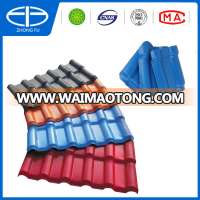 pvc products plastic synthetic spanish roof tile